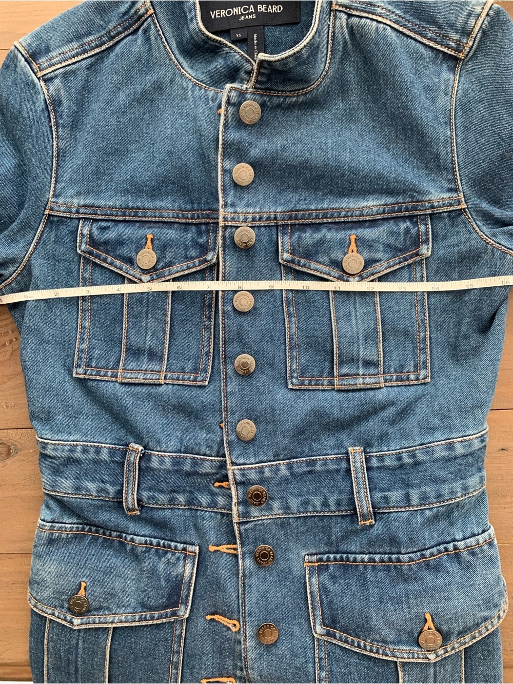 Veronica Beard Tika denim jacket cotton - Picture 11 of 12